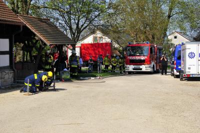 Nuertingen-Reudern: Schauuebung FW Reudern und THW Kirchheim .. nur INTERN fuer HiOrg